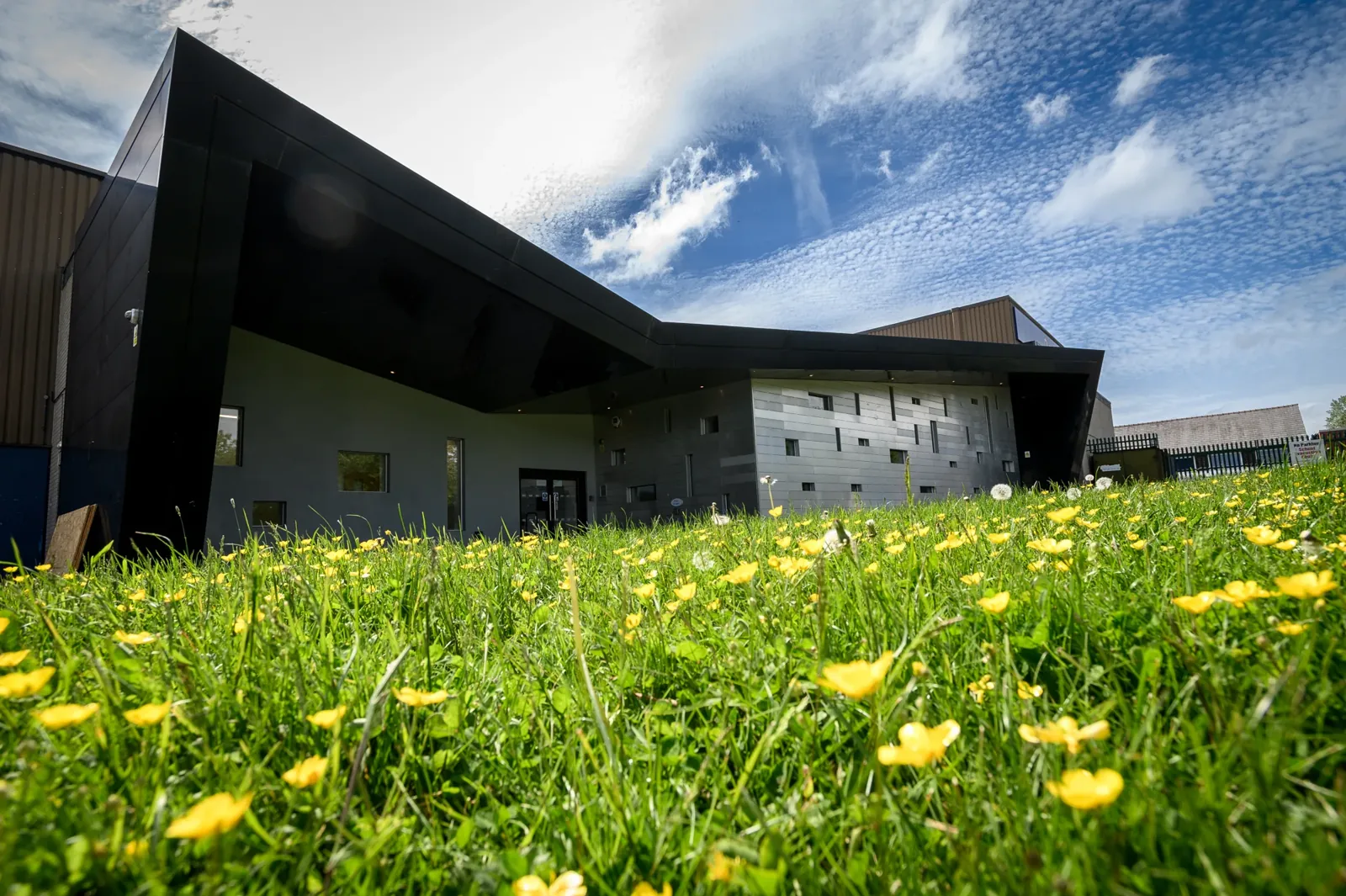 Building exterior of Westhoughton Community Leisure Centre