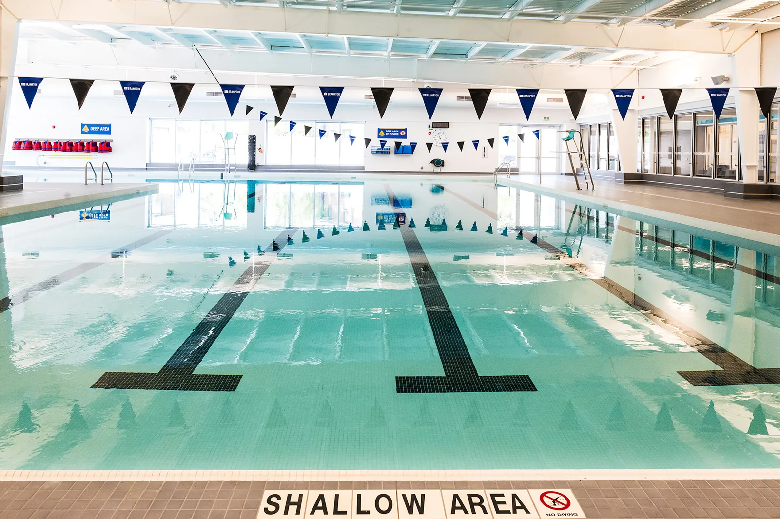 Indoor pool at Balmoral Recreation Centre