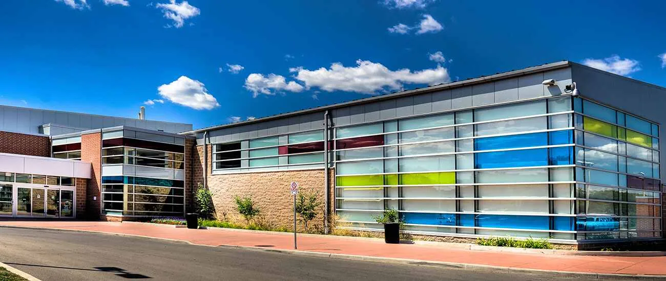Building exterior of Century Gardens Recreation Centre