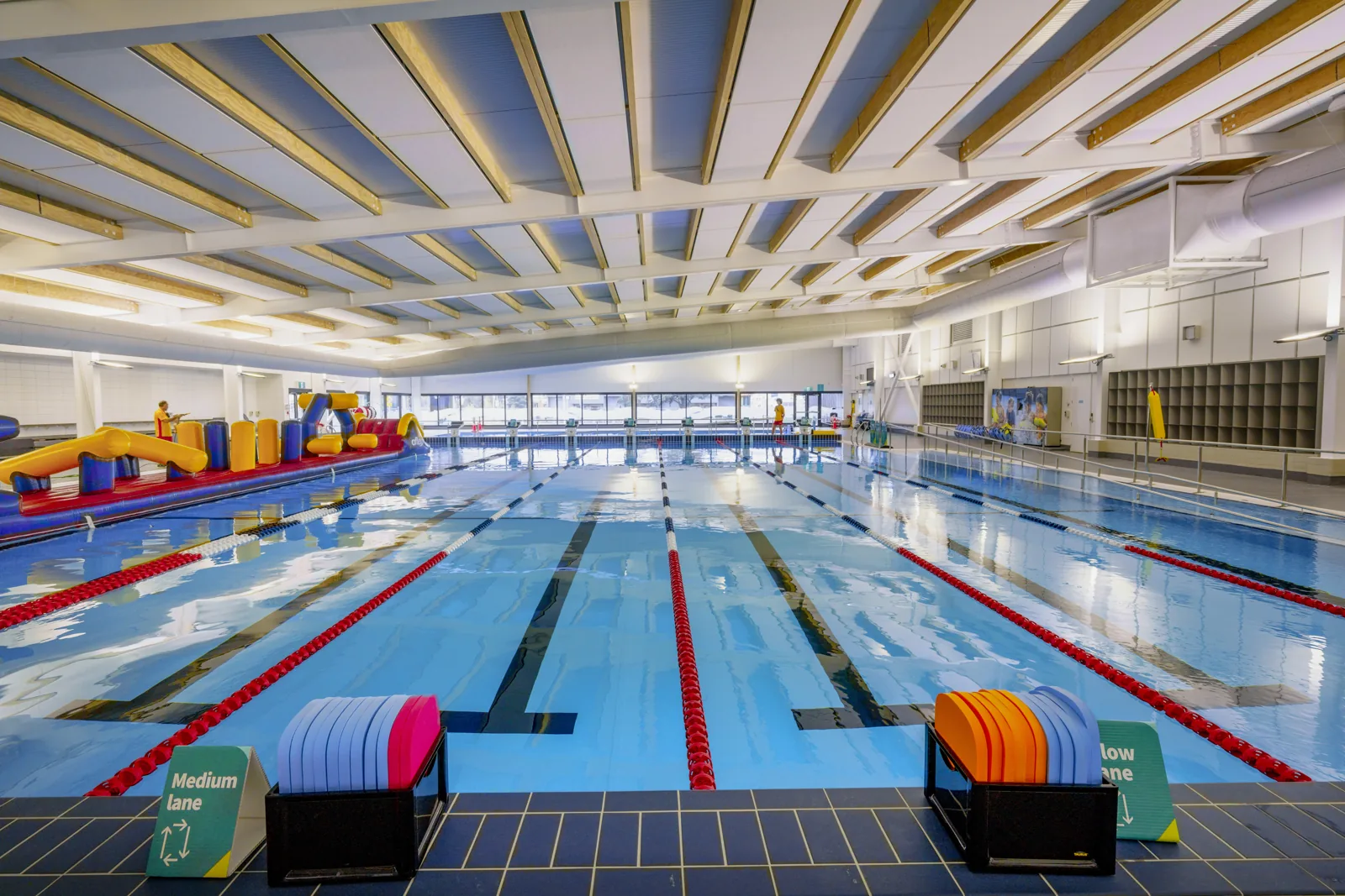 Lane pool at Matatiki Hornby Centre