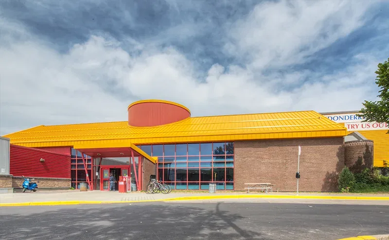 Building exterior of Londonderry Fitness and Leisure Centre