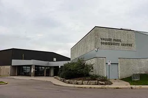 Building exterior of Valley Park Community Centre