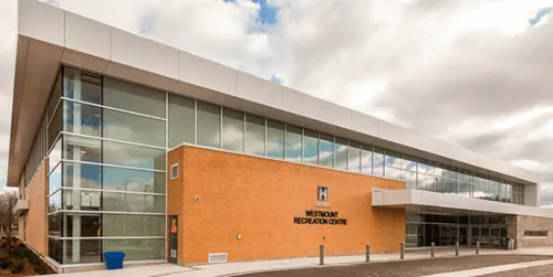 Building exterior of Westmount Recreation Centre