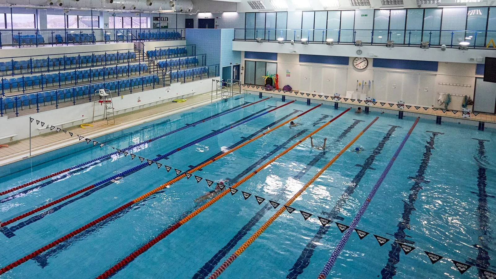 25m competition pool at Huddersfield Leisure Centre