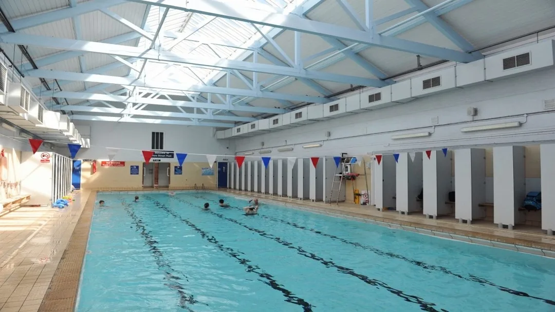 Swimming pool at Fore Street Pool