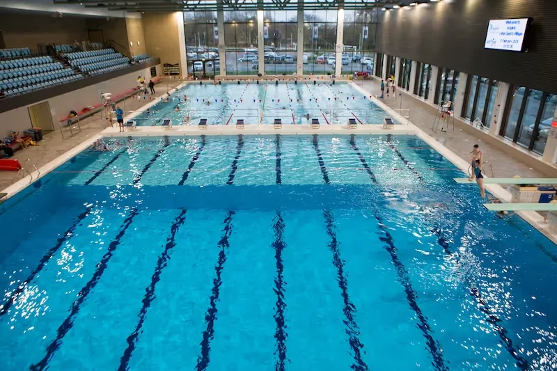 50m competition pool at Inspire: Luton Sports Village