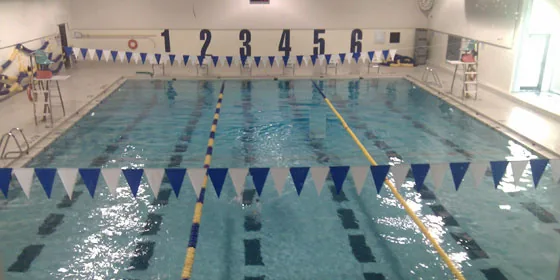 Six-lane pool at Thornlea Pool