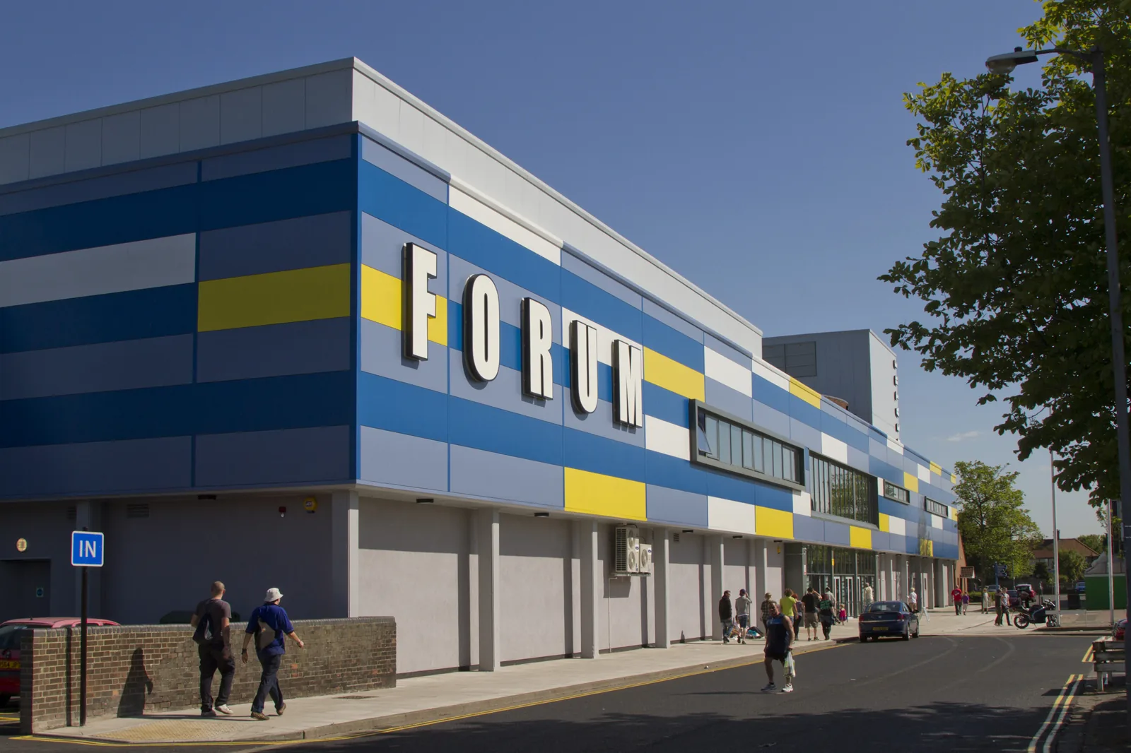 Building exterior of Billingham Forum