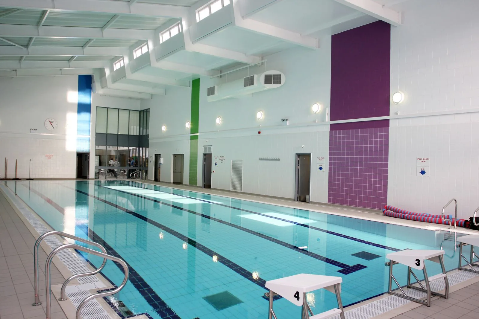 Pool at the Active Living Centre, Bettws