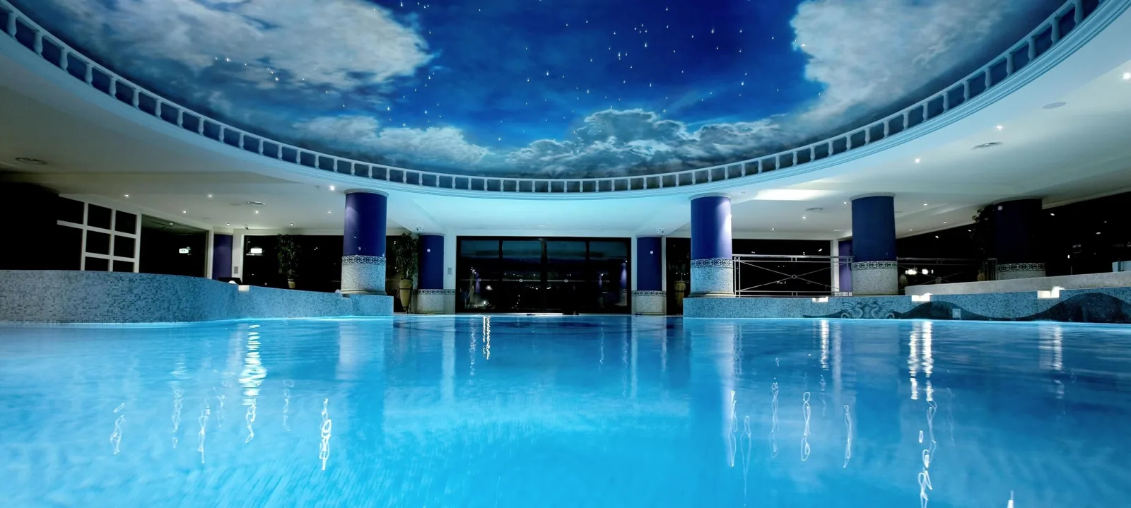 Pool hall at the Forum Health Club, Celtic Manor Resort