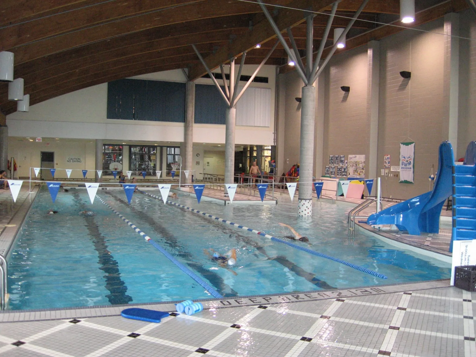 Levitank saltwater pool at the Soloway JCC