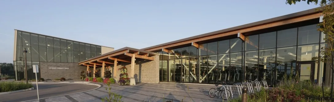 Building exterior of Oak Ridges Community Centre