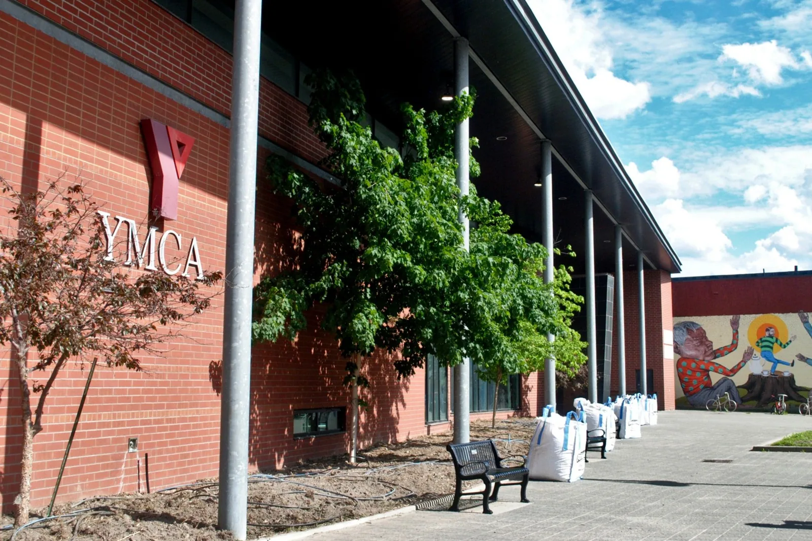 Building exterior of the Sudbury YMCA on Durham Street