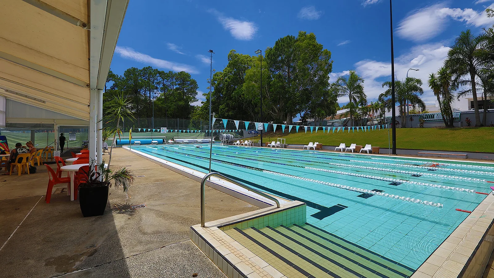 Outdoor 25m pool at Buderim Aquatic Centre