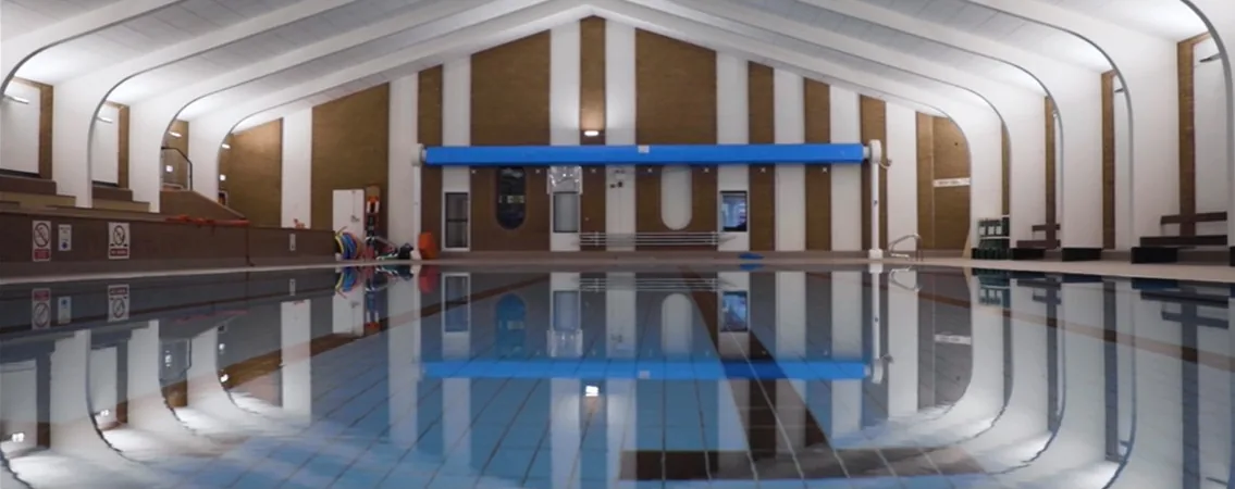 Refurbished pool at Wellington Civic and Leisure Centre