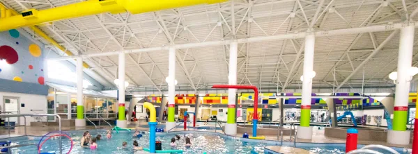 Leisure pool hall at Gordon Head Recreation Centre