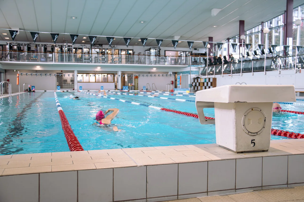 Indoor pool at Freyberg Pool and Fitness Centre